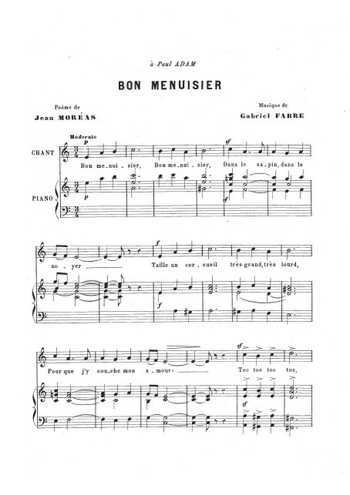 Bon menuisier